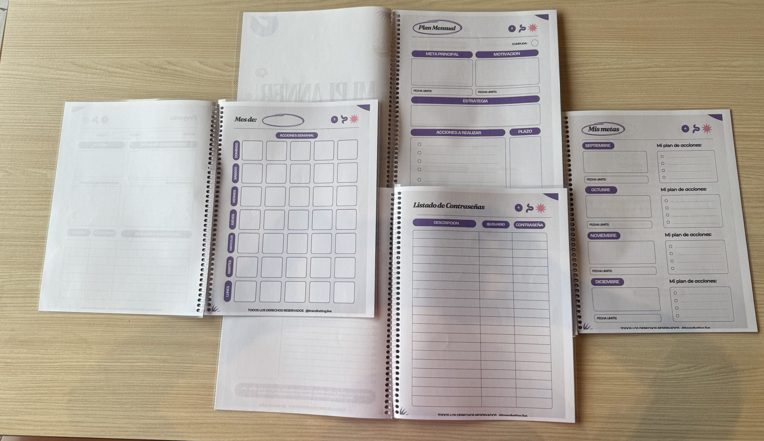 mi planner anual - Brandketing